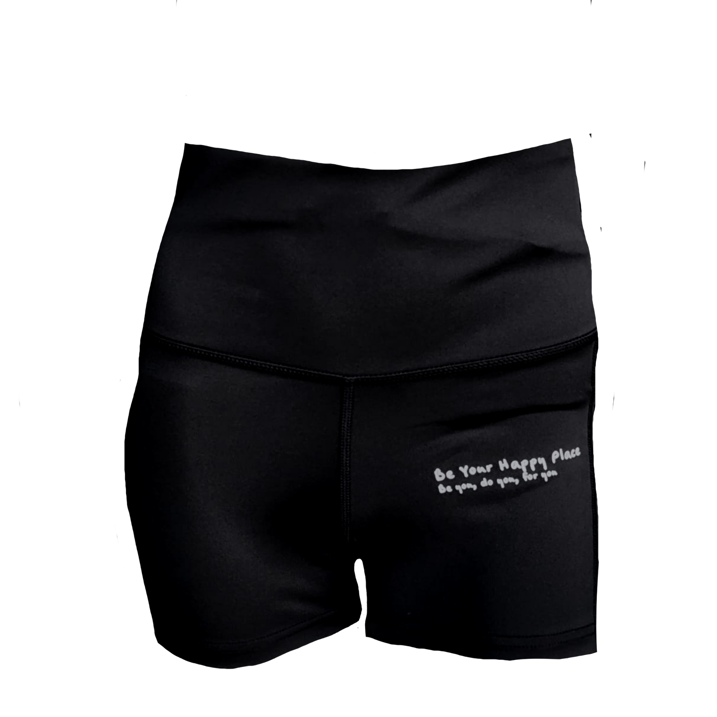 PLAIN BLACK *SHORT* SHORTS