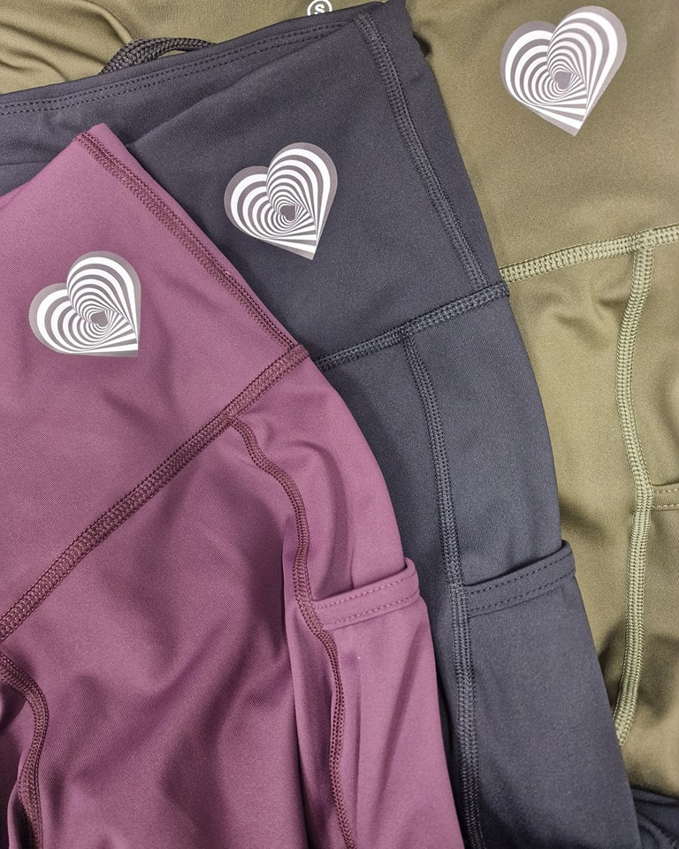 TWISTED HEART PLAIN PURPLE