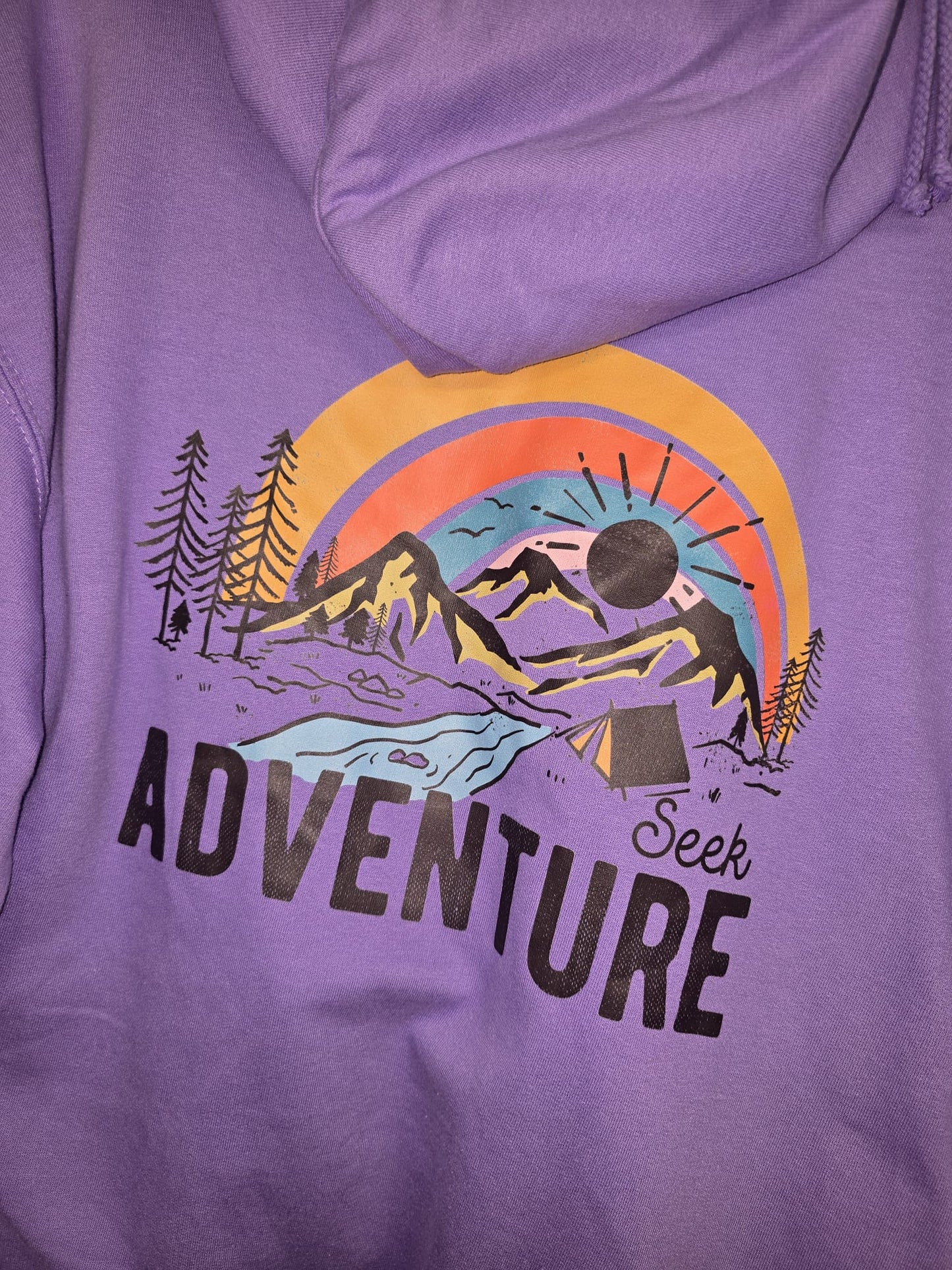 XL LILAC ADVENTURE HOODIE