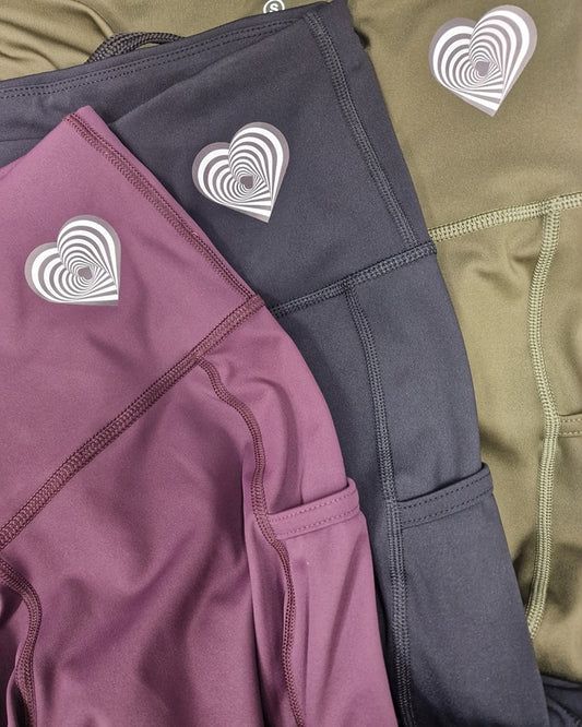 TWISTED HEART PLAIN OLIVE
